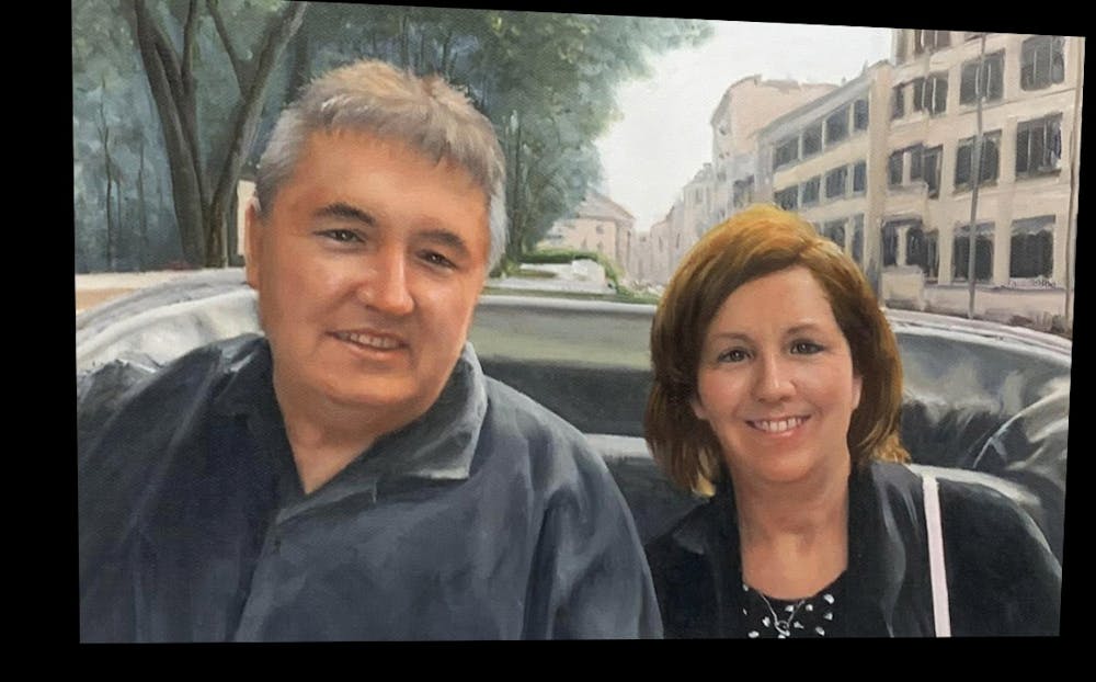 Artist-Rendered Painting