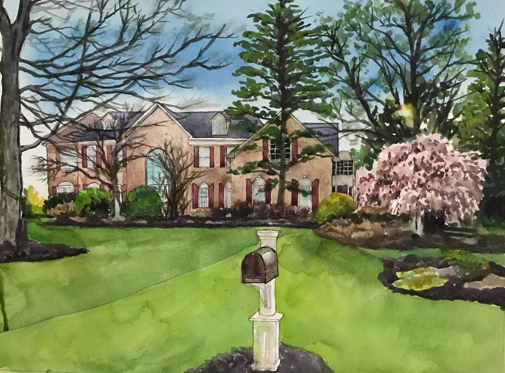 Artist-Rendered Painting