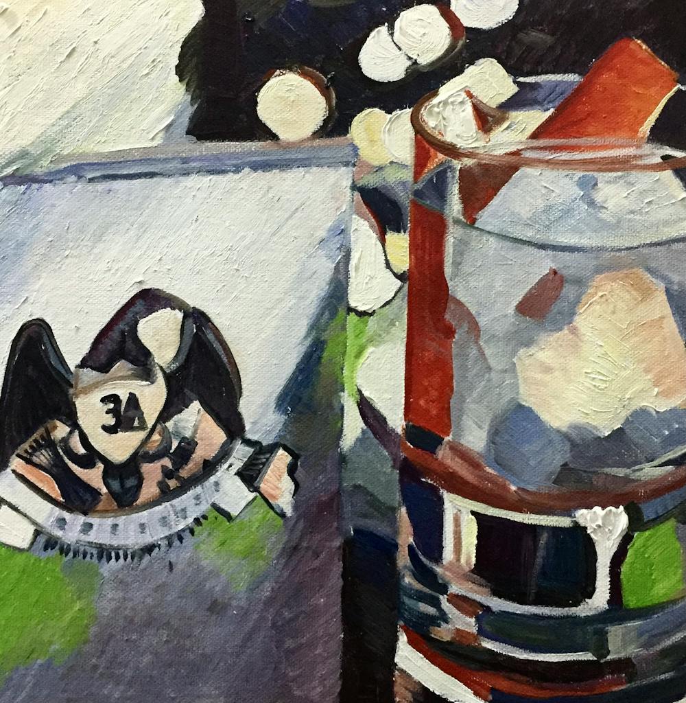 Artist-Rendered Painting