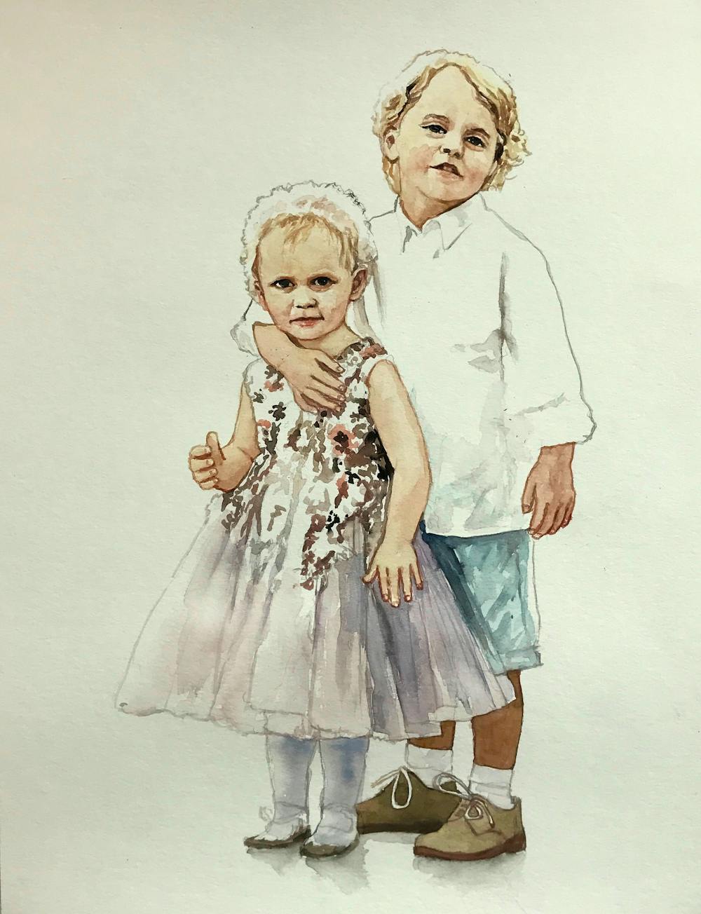 Artist-Rendered Painting