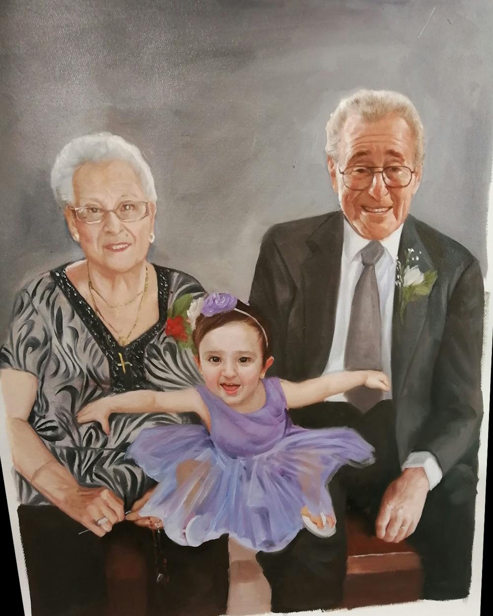 Artist-Rendered Painting