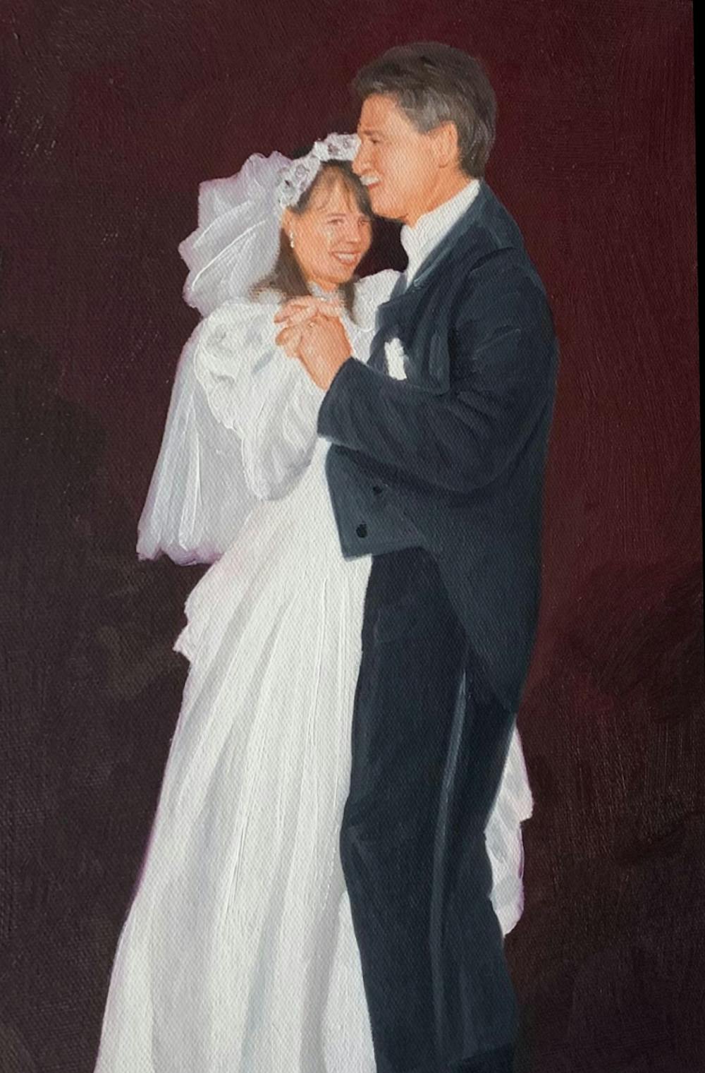 Artist-Rendered Painting