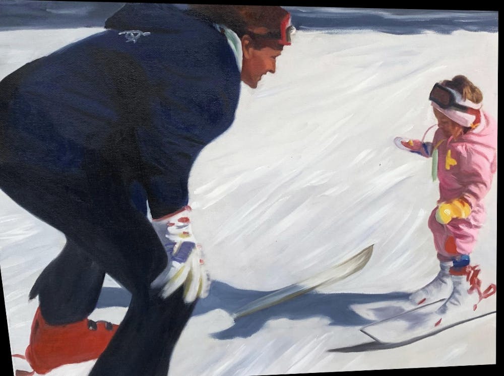 Artist-Rendered Painting