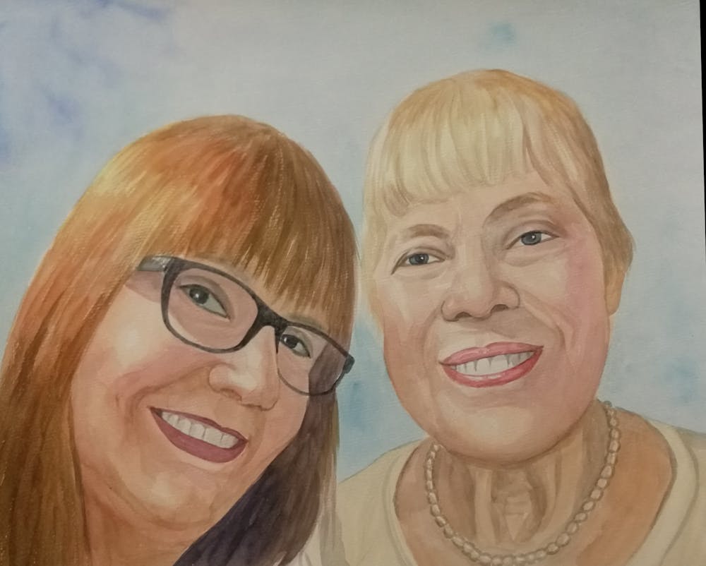 Artist-Rendered Painting