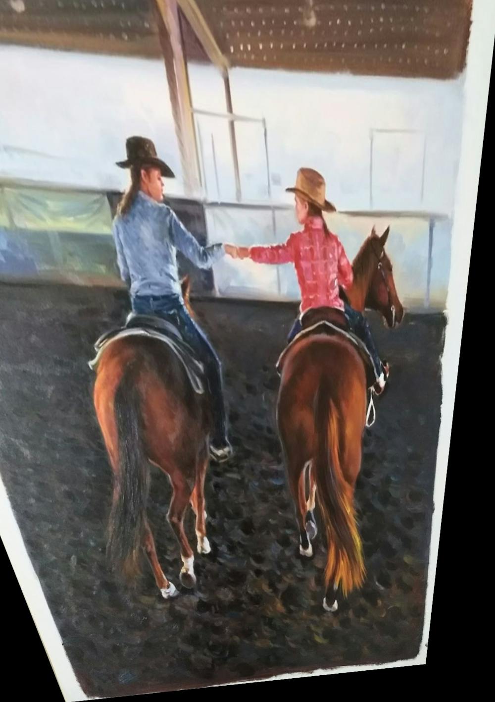 Artist-Rendered Painting