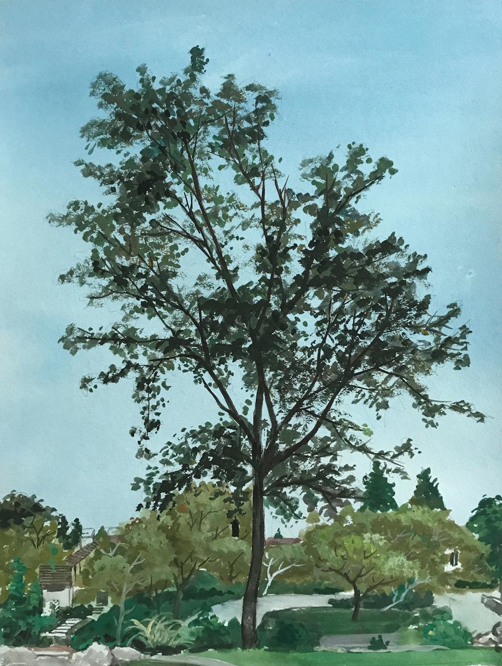 Artist-Rendered Painting