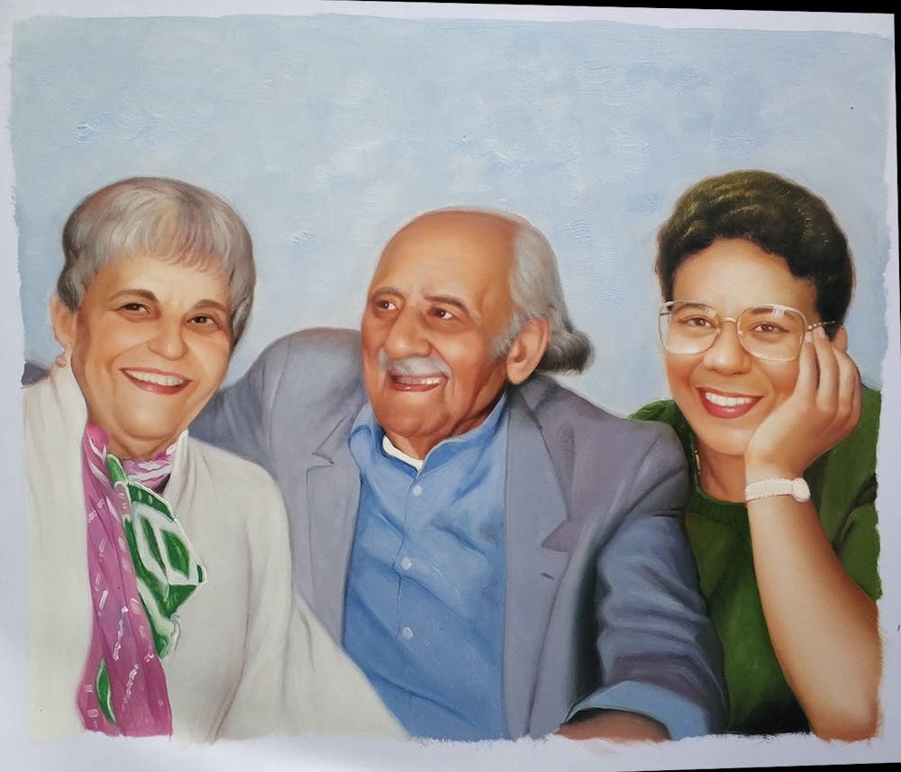 Artist-Rendered Painting