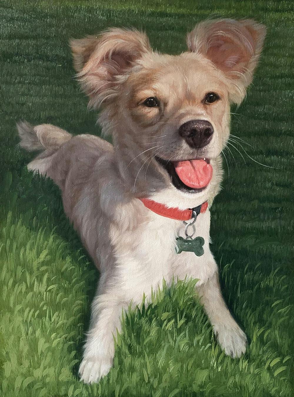 Artist-Rendered Painting