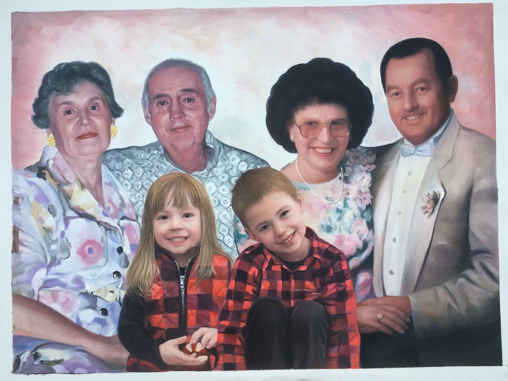 Artist-Rendered Painting