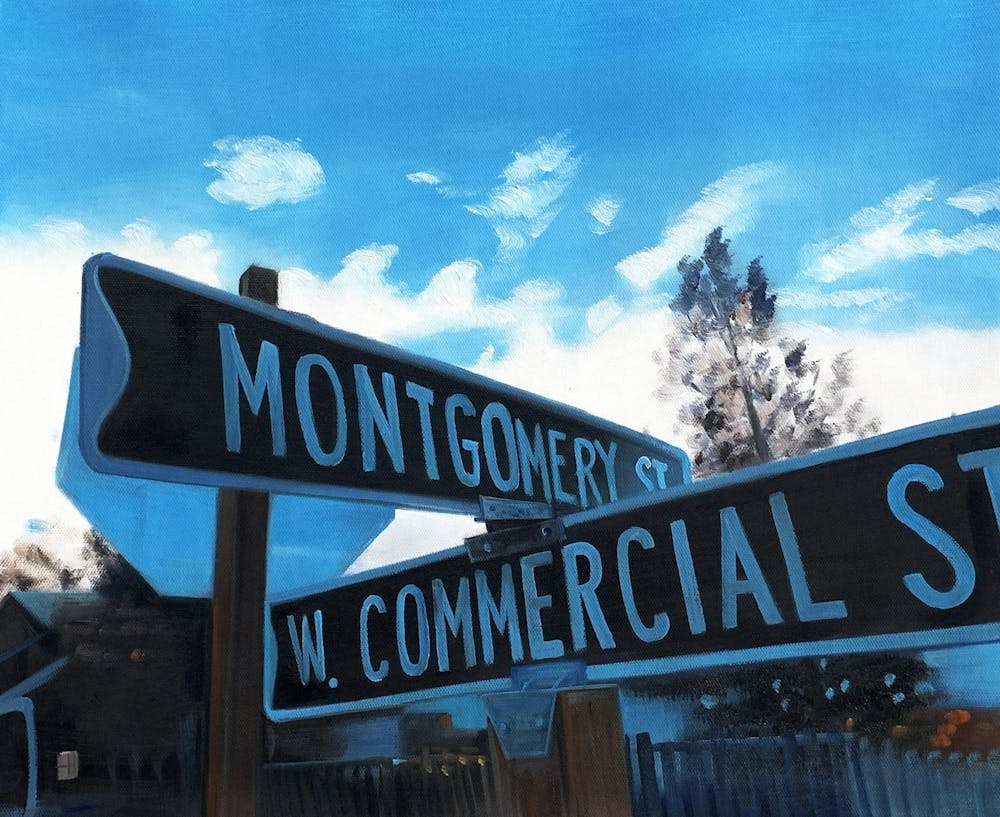 Artist-Rendered Painting