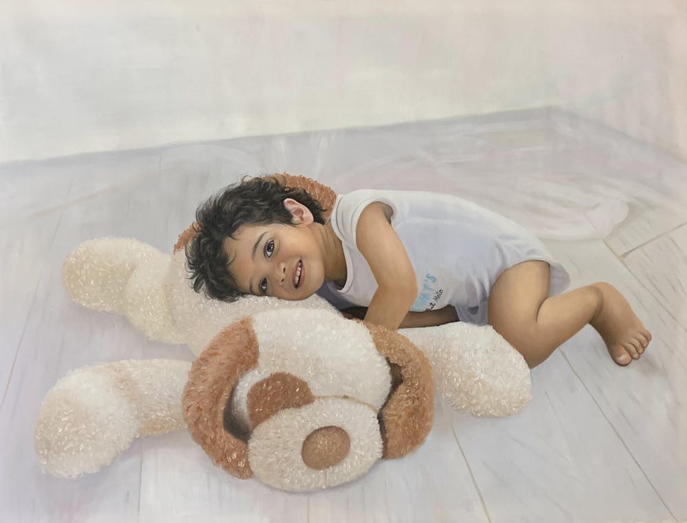 Artist-Rendered Painting