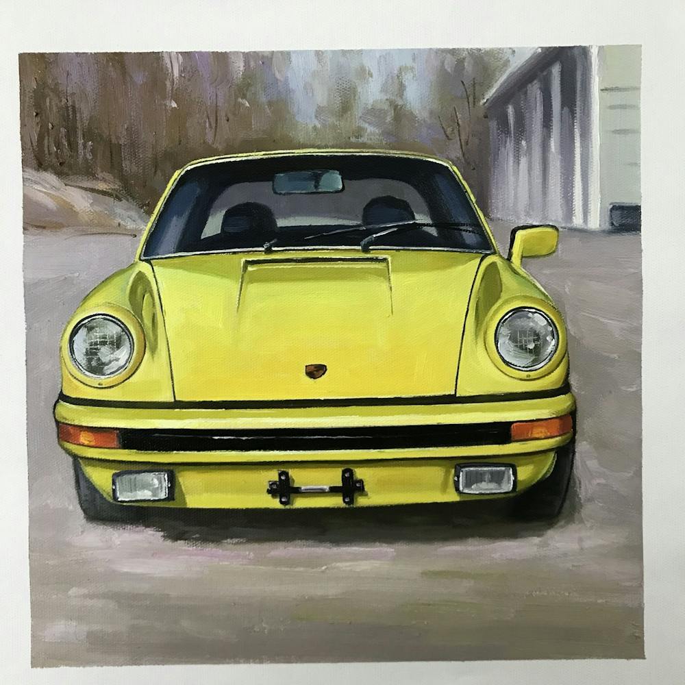 Artist-Rendered Painting