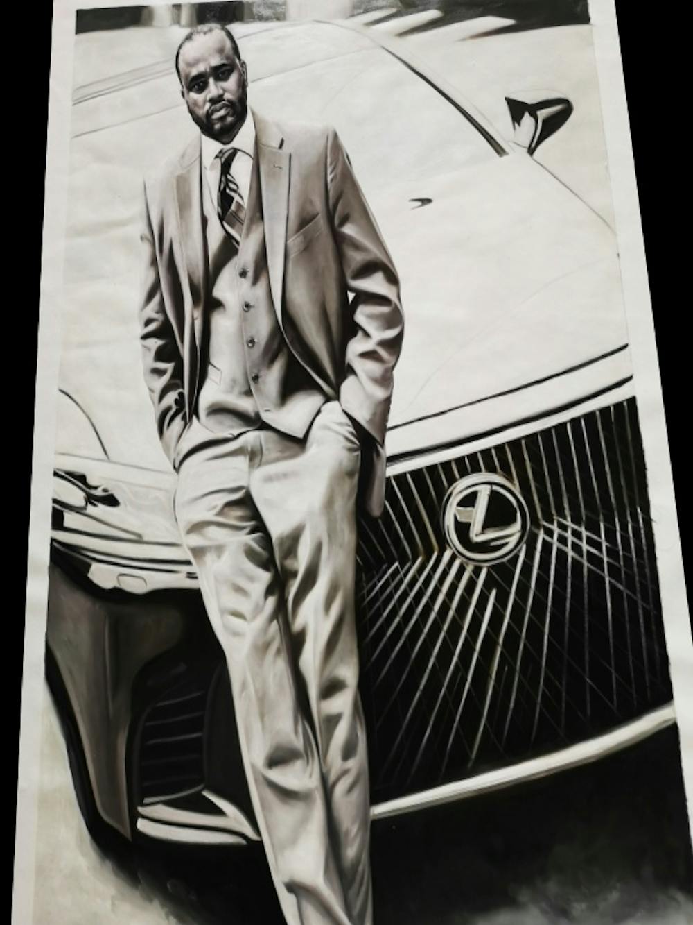 Artist-Rendered Painting