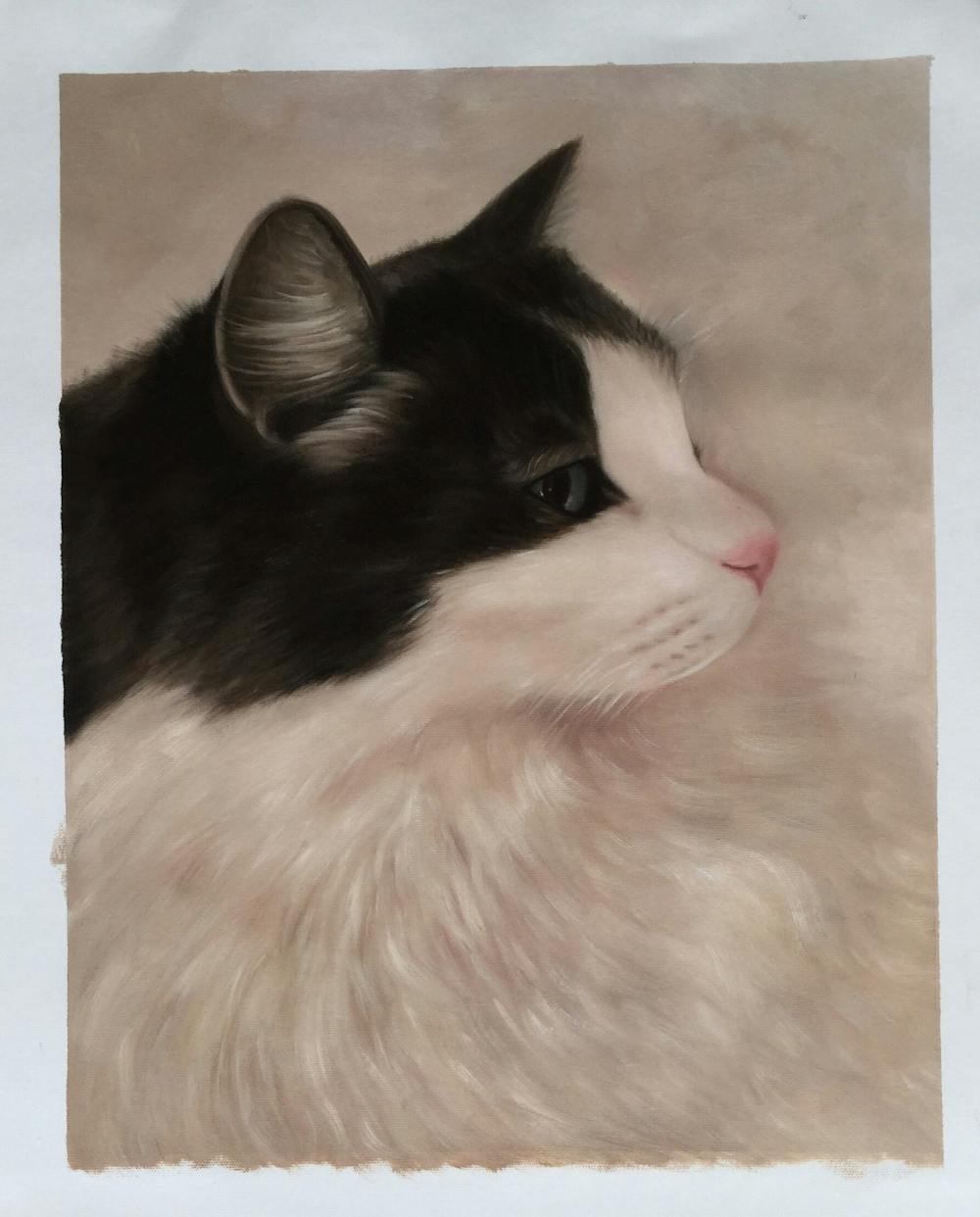 Artist-Rendered Painting