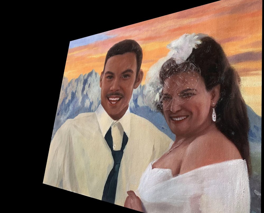 Artist-Rendered Painting