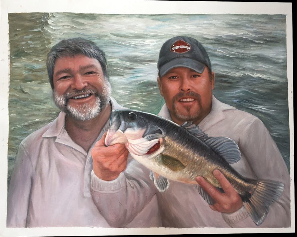 Artist-Rendered Painting