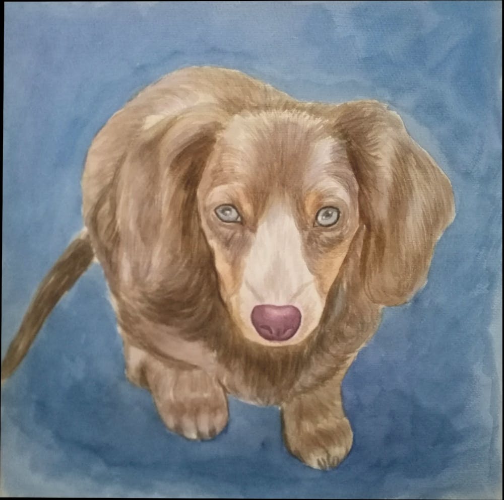 Artist-Rendered Painting