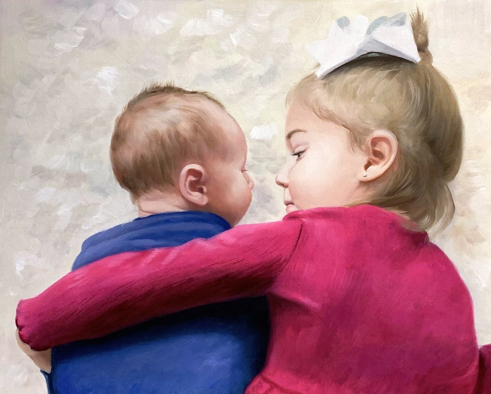 Artist-Rendered Painting