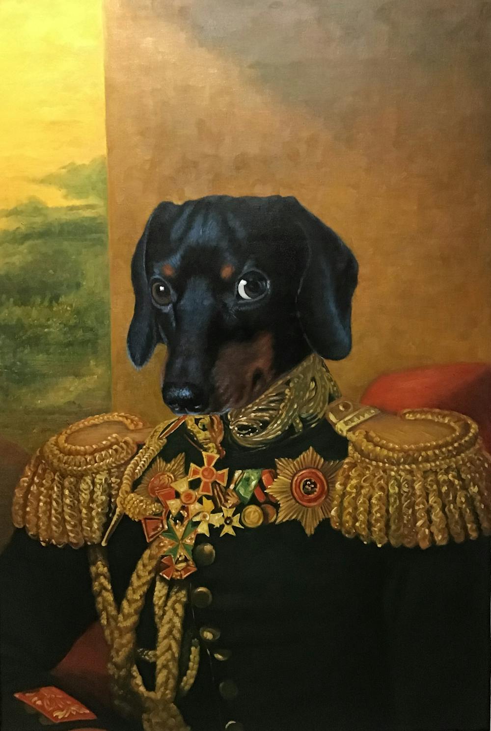 Artist-Rendered Painting