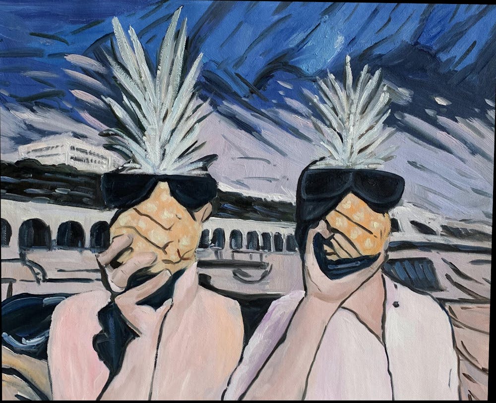 Artist-Rendered Painting