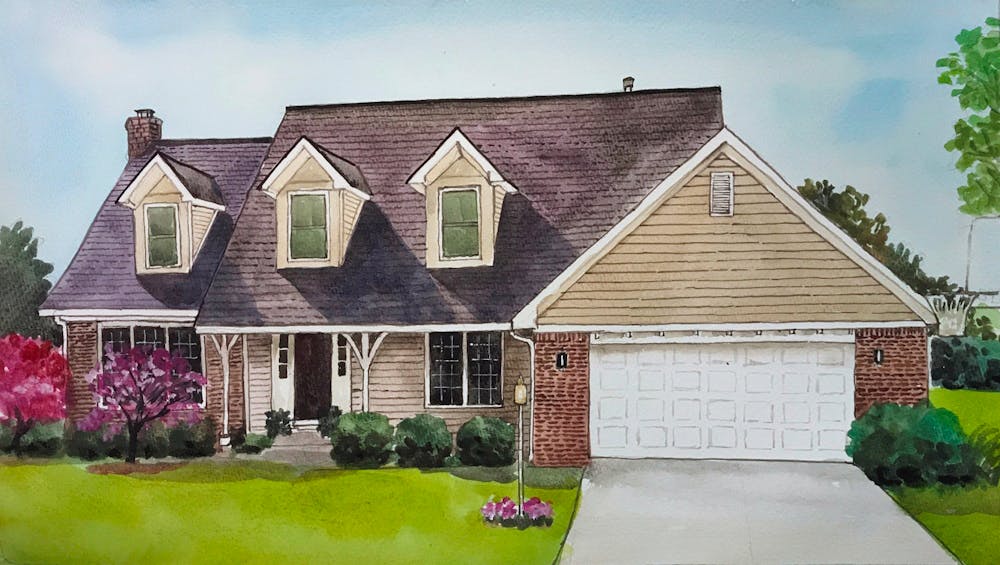 Artist-Rendered Painting