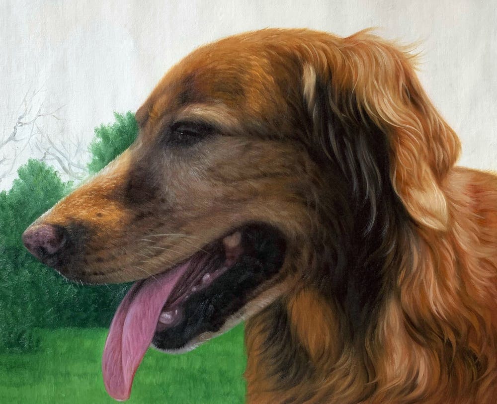 Artist-Rendered Painting