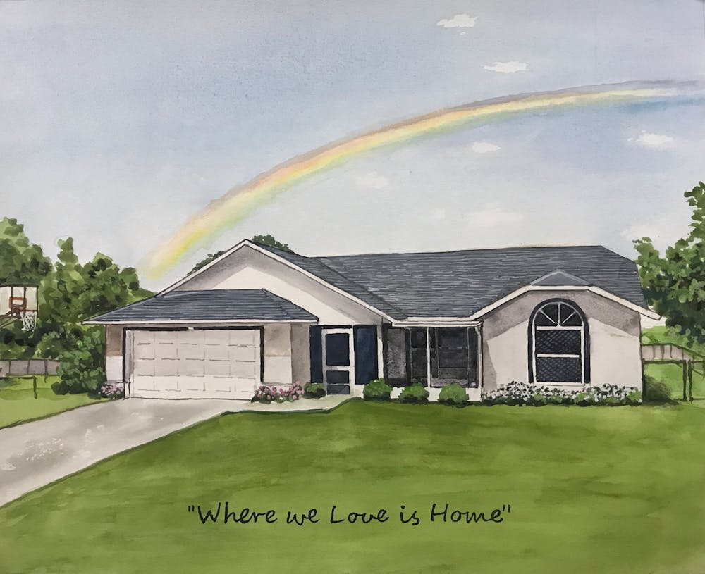 Artist-Rendered Painting