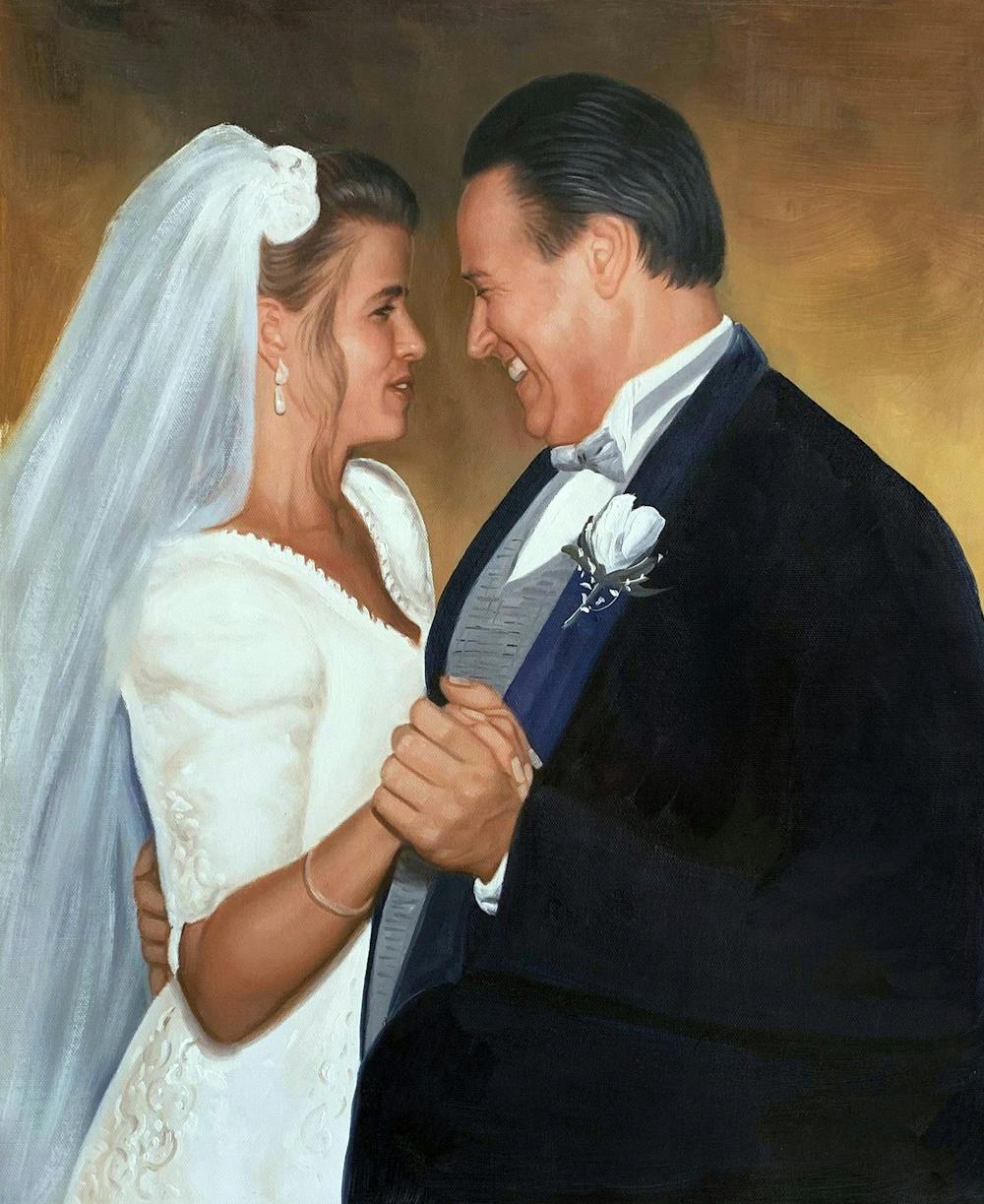 Artist-Rendered Painting