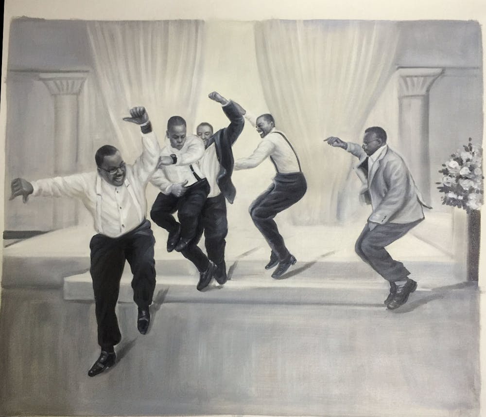 Artist-Rendered Painting