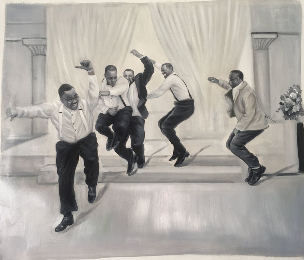 Artist-Rendered Painting