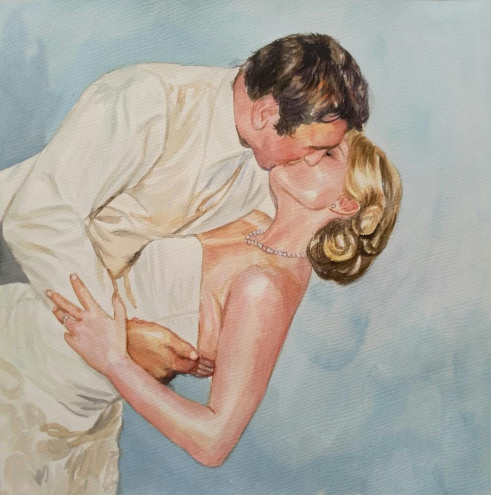 Artist-Rendered Painting