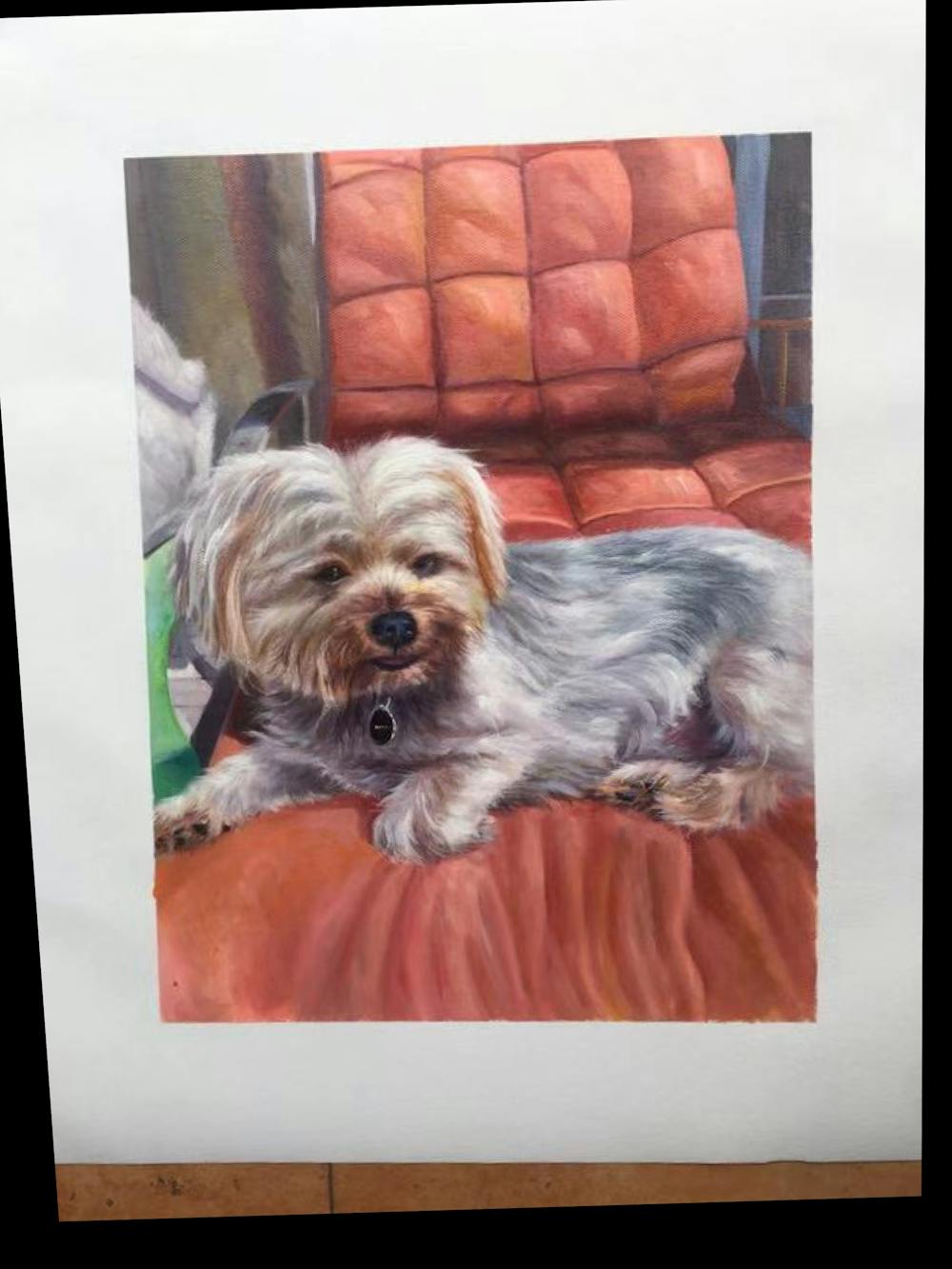 Artist-Rendered Painting