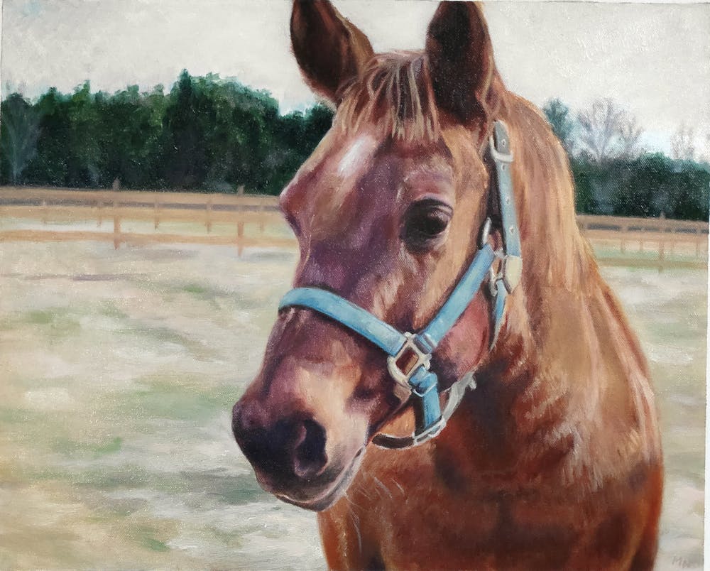 Artist-Rendered Painting