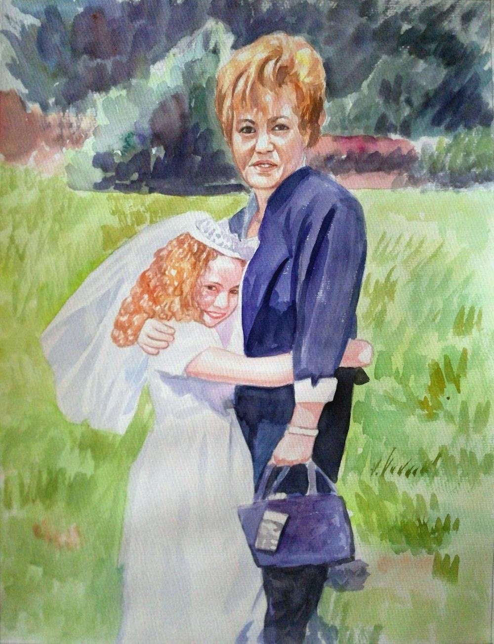 Artist-Rendered Painting