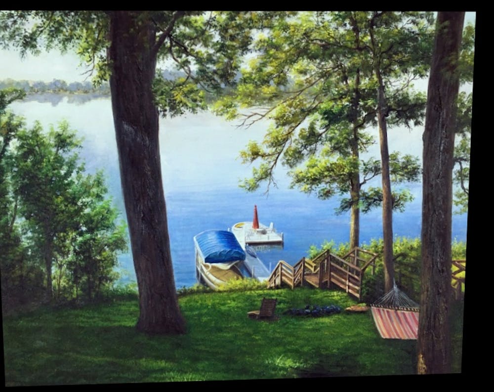 Artist-Rendered Painting