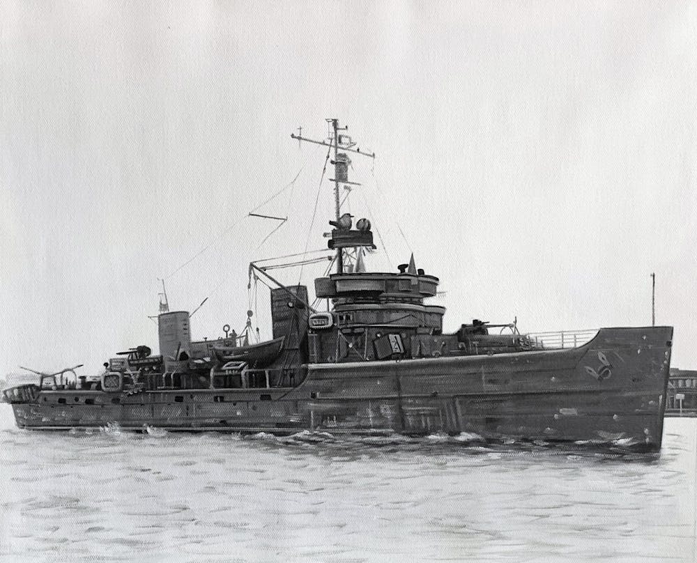 Artist-Rendered Painting