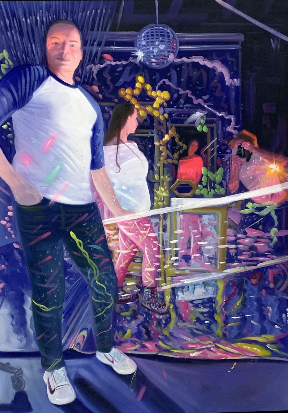 Artist-Rendered Painting