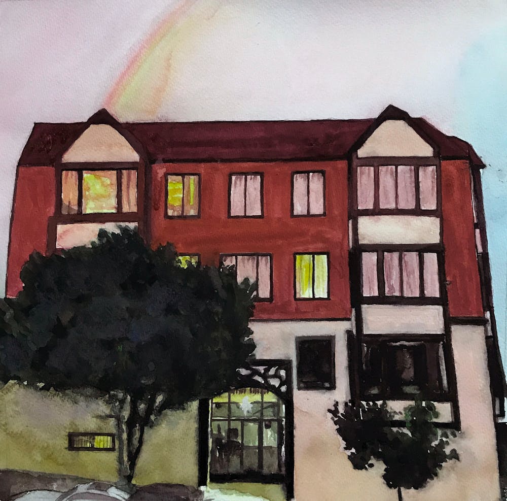 Artist-Rendered Painting