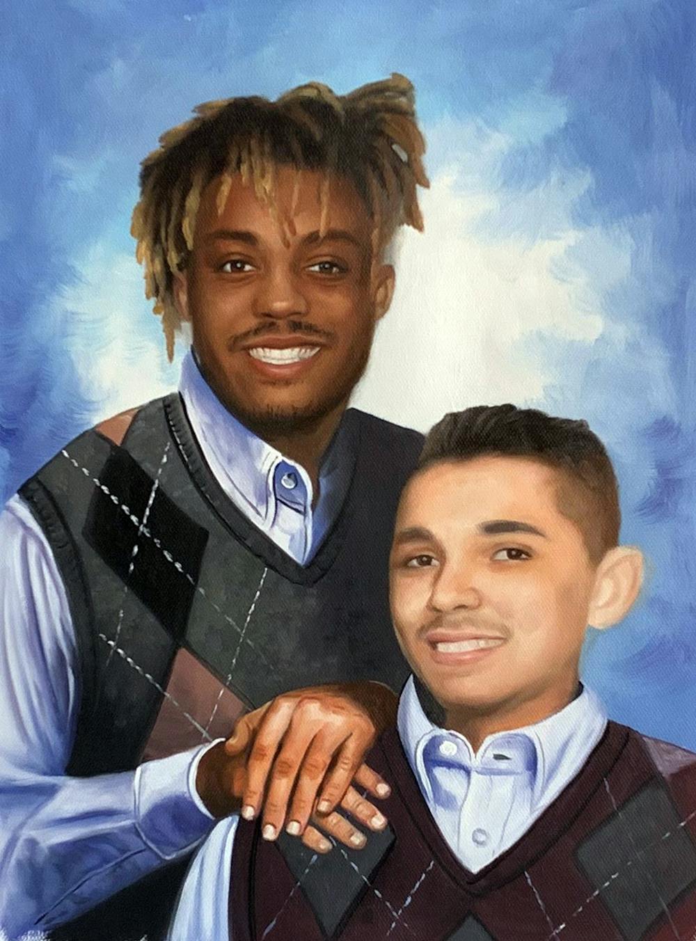 Artist-Rendered Painting