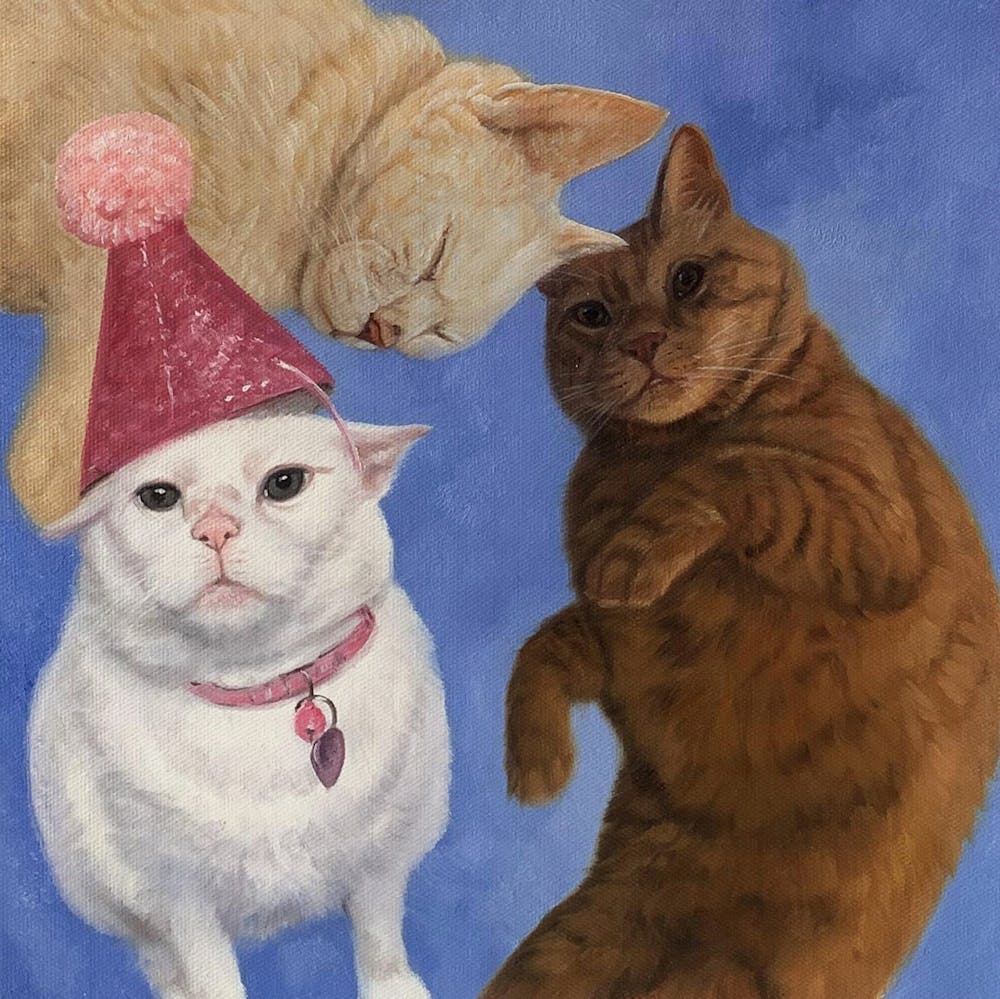 Artist-Rendered Painting