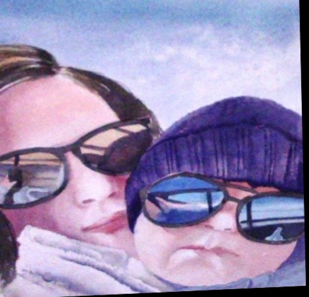 Artist-Rendered Painting