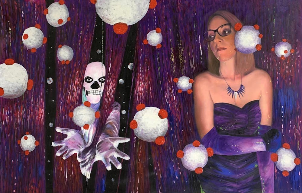 Artist-Rendered Painting