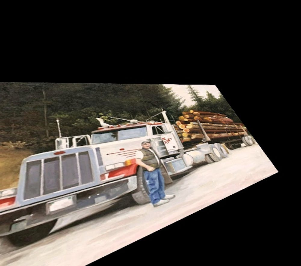 Artist-Rendered Painting