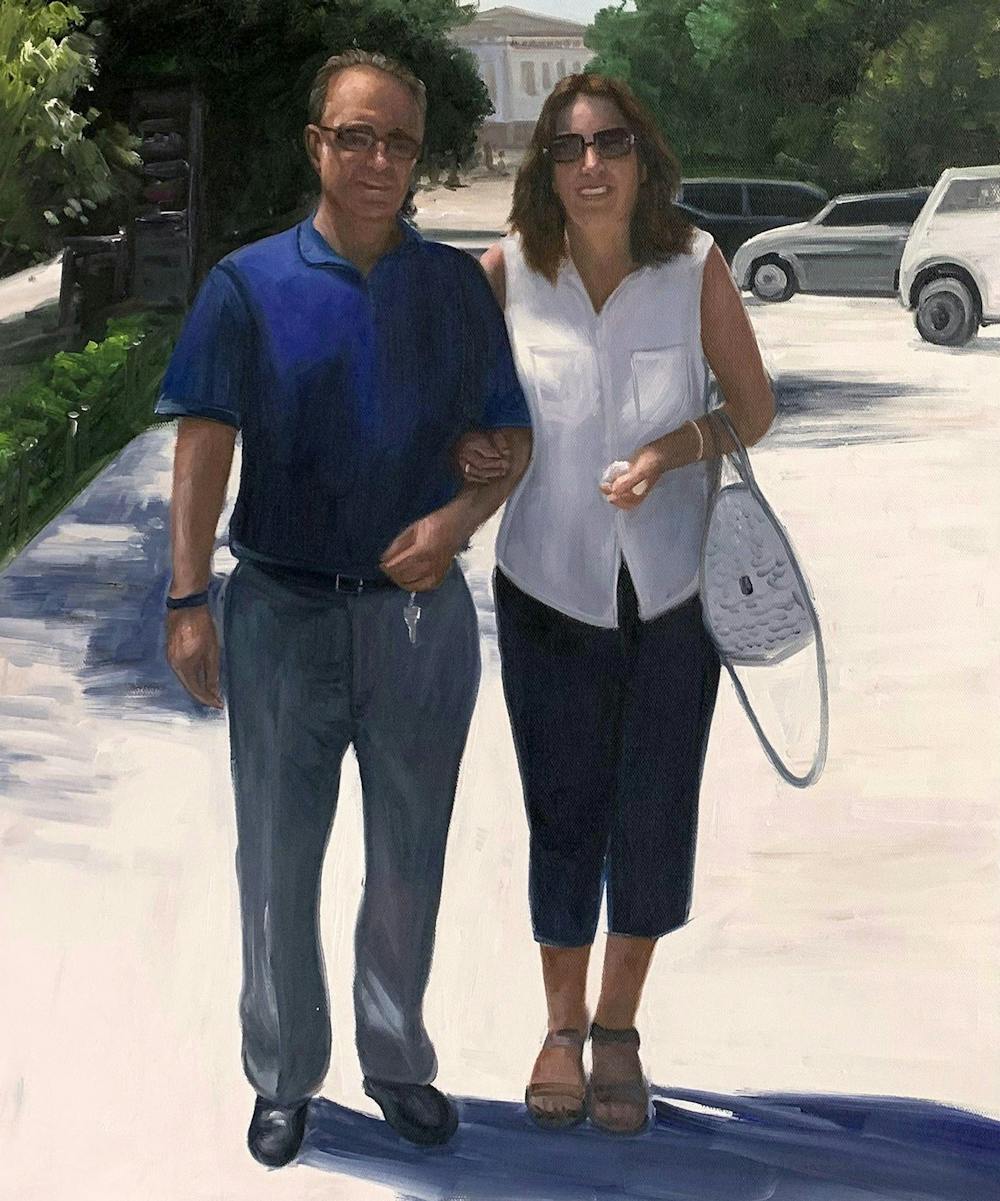 Artist-Rendered Painting