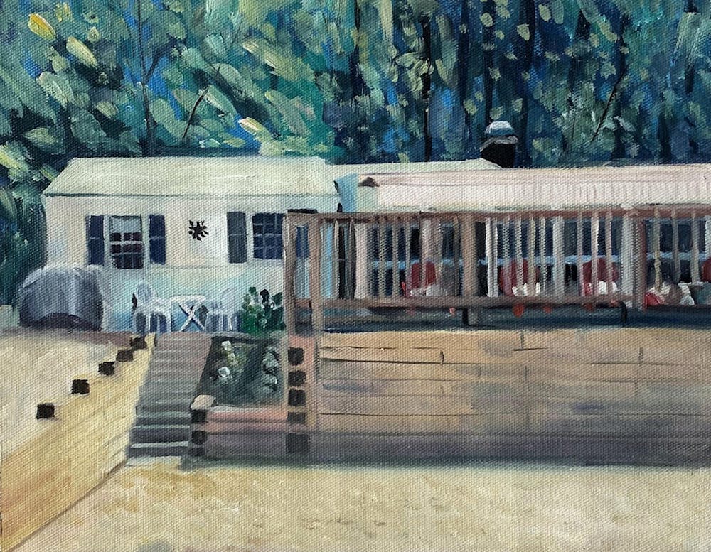 Artist-Rendered Painting