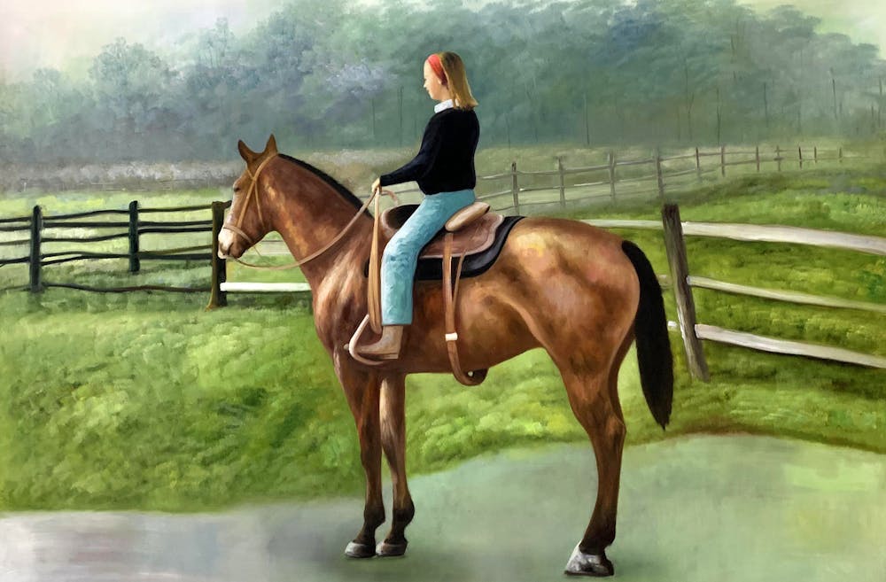 Artist-Rendered Painting