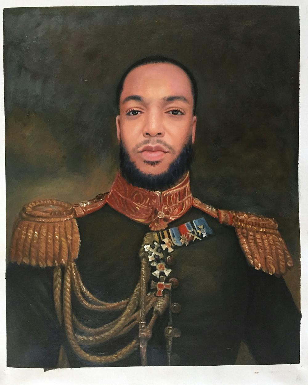 Artist-Rendered Painting