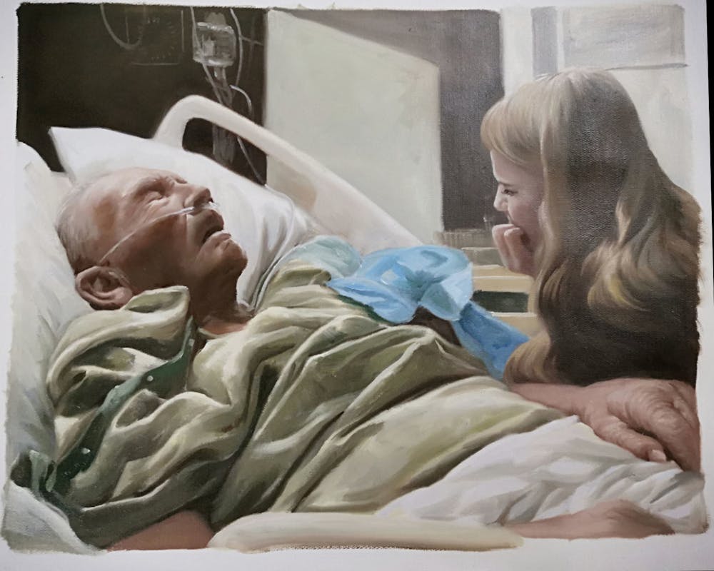 Artist-Rendered Painting