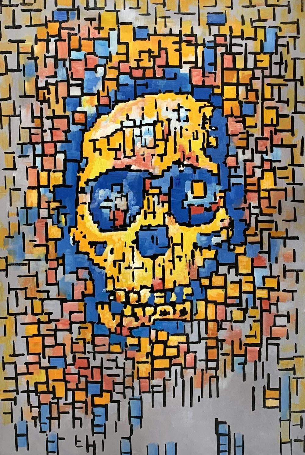 Artist-Rendered Painting