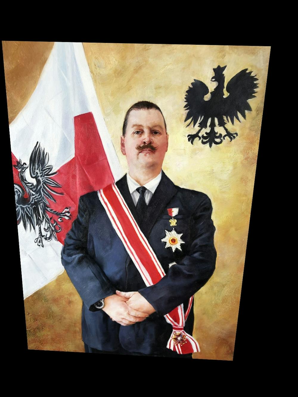 Artist-Rendered Painting